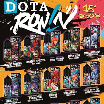 Ар RONIN X DOTA HARD "Мята Ментол Лимон" 30-20