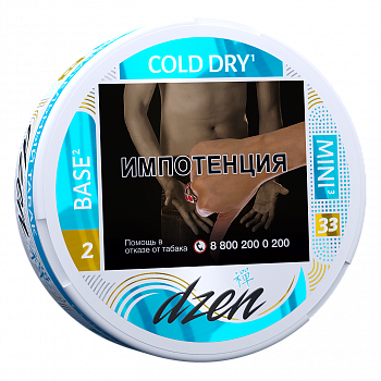 Жевательный табак Dzen Base Mini "Cold Dry"